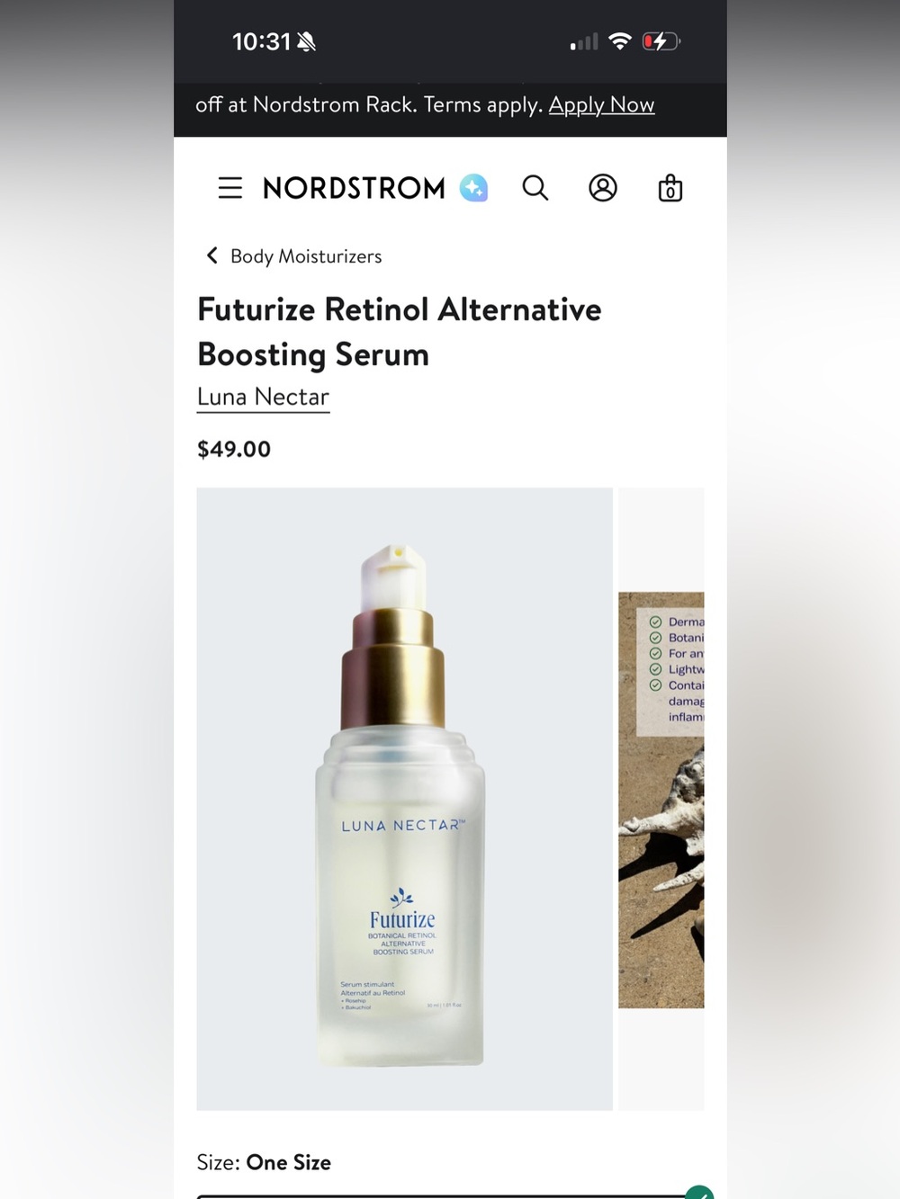 Futurize Boosting Serum — White & Gold